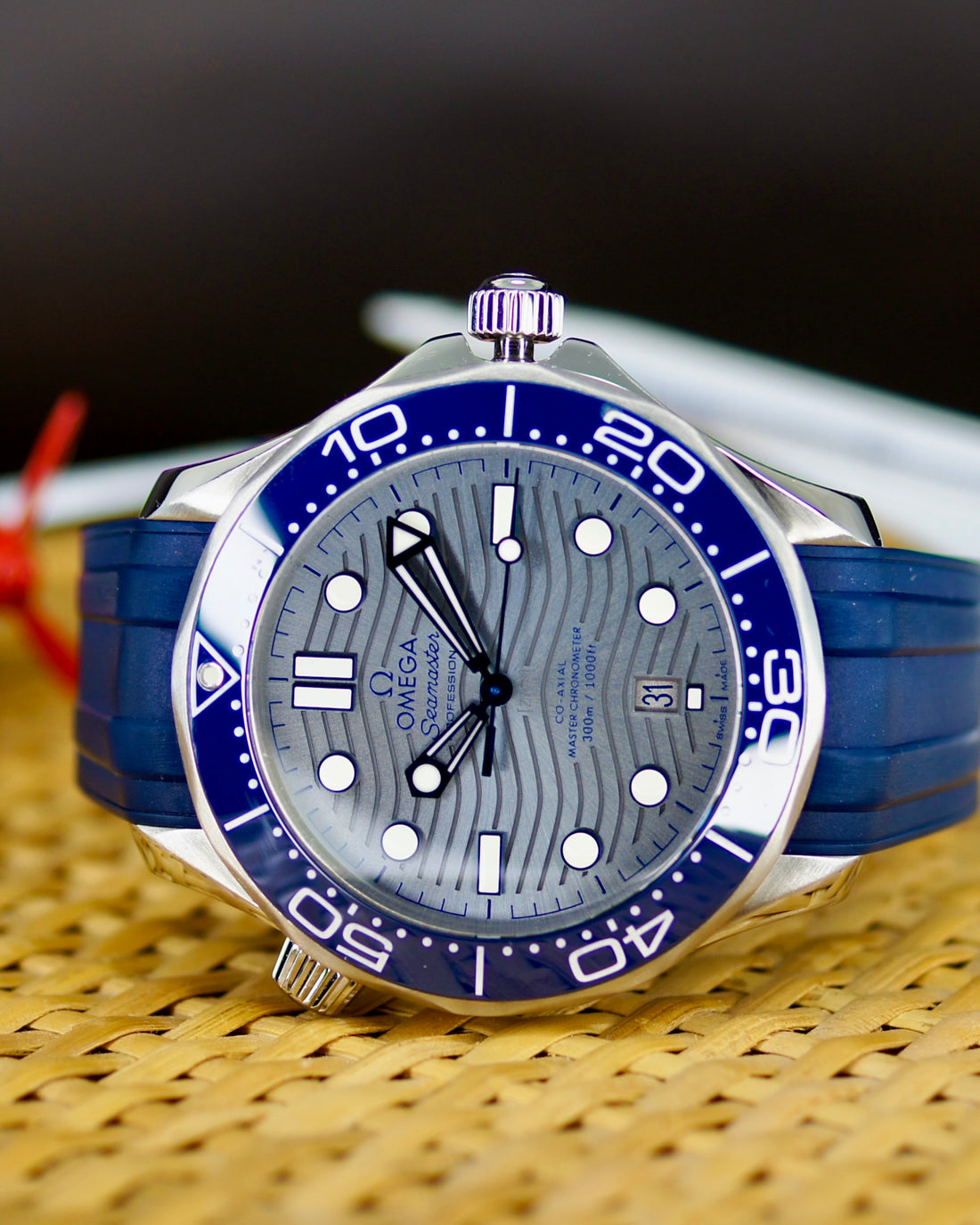 Omega Seamaster Diver 300 M Gray Dial