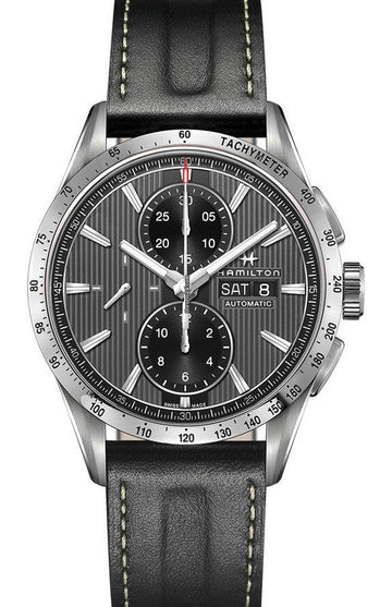 Hamilton Broadway Automatic Chronograph Day Date Black Dial 43mm H43516731 Watch