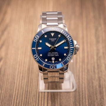Tissot Seastar 1000 Powermatic 80 Automatic Blue Dial