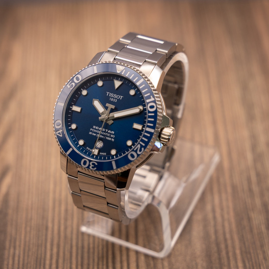 Tissot Seastar 1000 Powermatic 80 Automatic Blue Dial