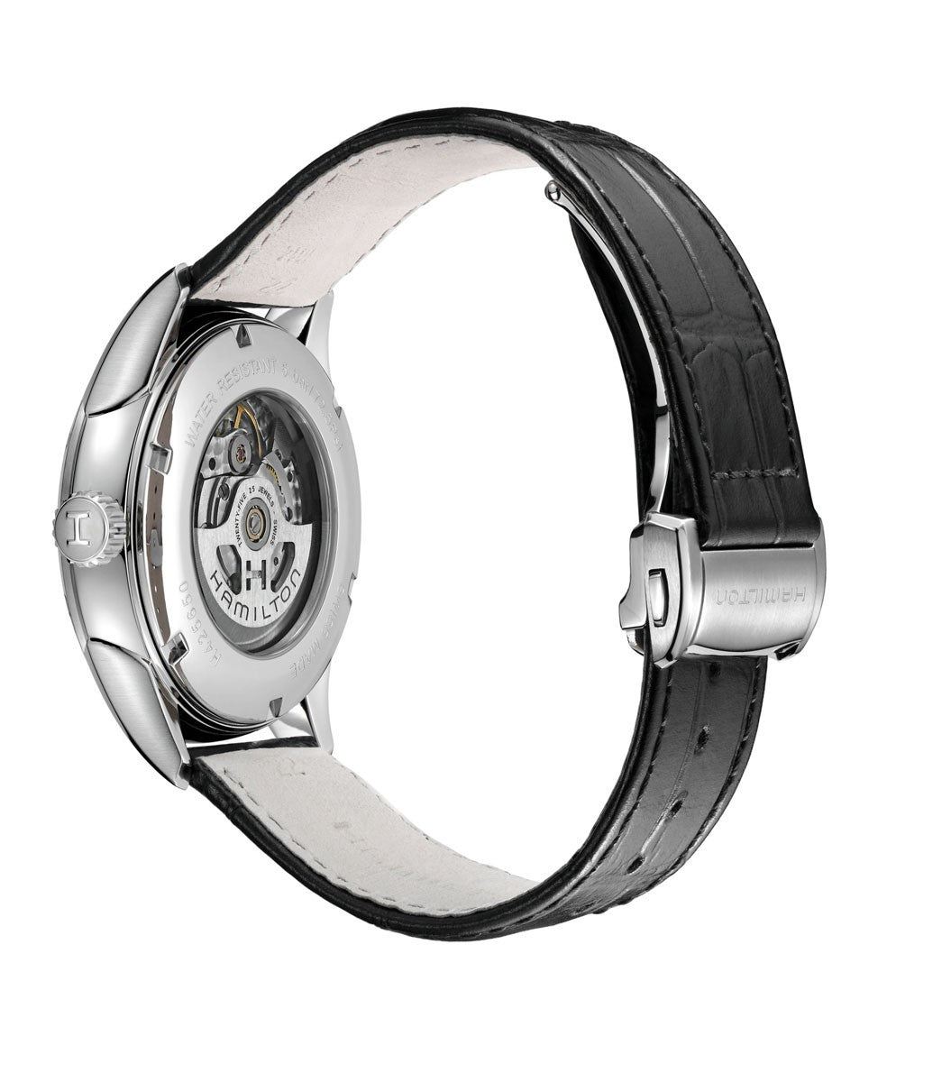 Hamilton Jazzmaster Day Date Automatic Stainless Steel Silver Dial 40mm H42565751 Watch