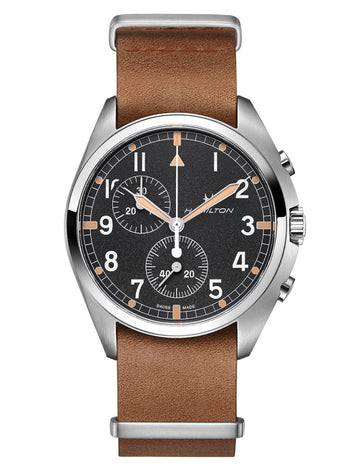 Hamilton Khaki Aviation Pilot Pioneer Chrono Quartz - H76522531