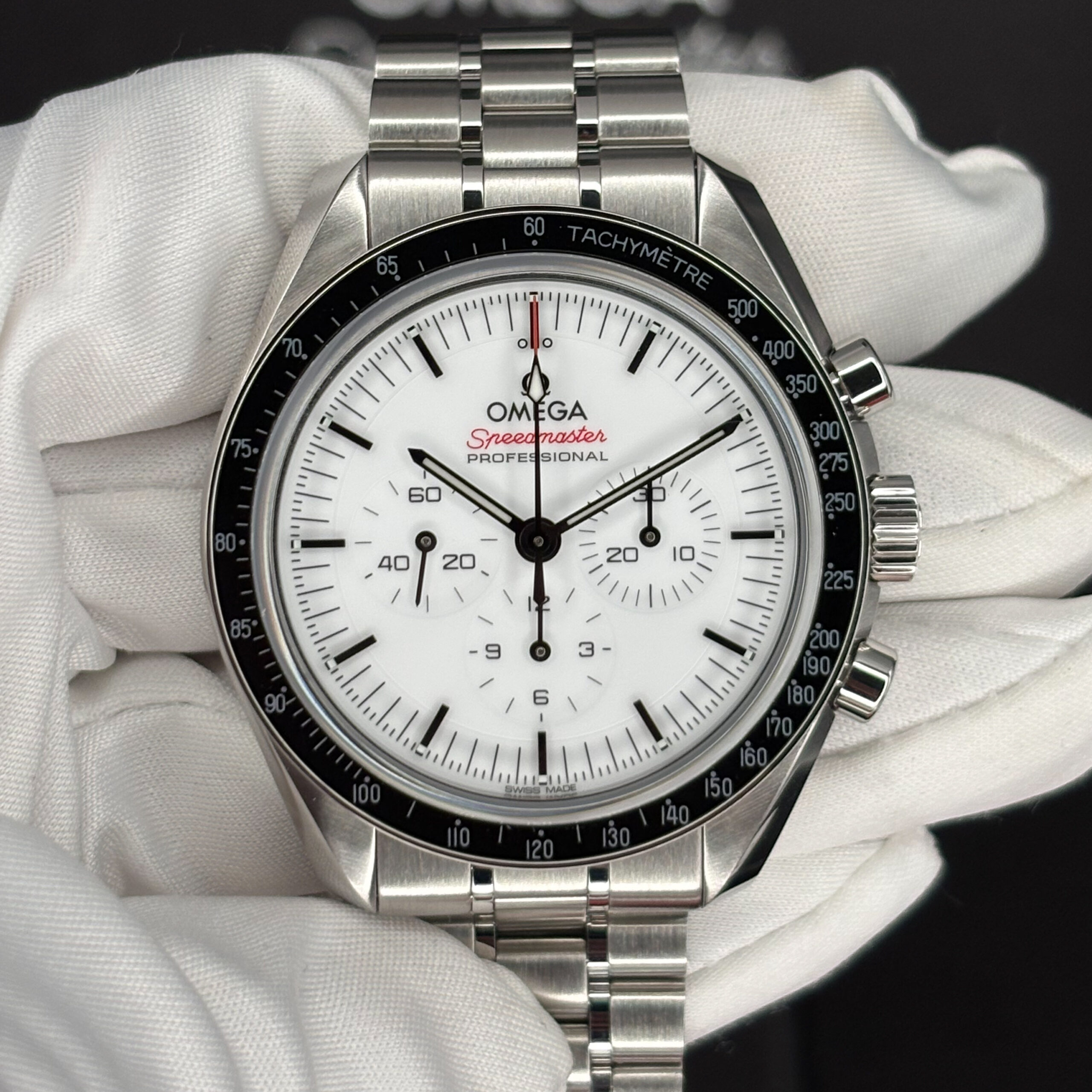 2024 Omega Speedmaster White Dial